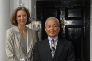 Grandmaster Chang with Master Tammy Parlour in 2007